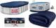 10-Foot-By-15-Foot Oval Pool Liner Pad & Oval Pool Cover Above Ground Pool Pro