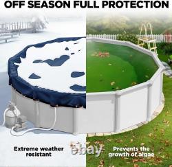 10-Foot-By-15-Foot Oval Pool Liner Pad & Oval Pool Cover Above Ground Pool Pro