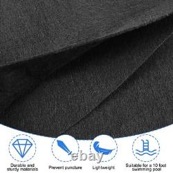 10FT Ground Pool Pads Above Ground Liner Mat Bottom Blanket Cloth Protector