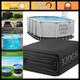 10x15 FT Oval Pool Liner Pad for Above Ground Pools Heavy Duty 9.4 oz/yd&sup2;
