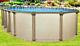 10x16 Oval 54 High Melenia Above Ground Swimming Pool with 25 Gauge Liner