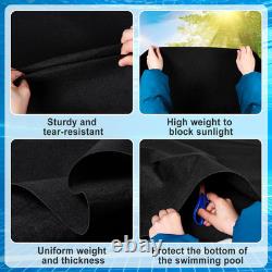 11X7.5Ft Rectangular Pool Liner Pad for above Ground Swimming Pools
