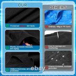 11X7.5Ft Rectangular Pool Liner Pad for above Ground Swimming Pools