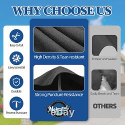 12' × 24' Rectangle Pool Liner Pad for Above Ground Pool, Durable Pre-Cut Under