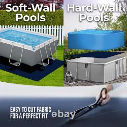 12-Foot-By-20-Foot Rectangle Pool Liner Pad for above Ground Pools Rectangle P