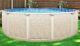 12 Round 52 High Cameo Above Ground Swimming Pool with 25 Gauge Liner