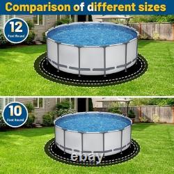 12 Round Pool Liner Pad, Above Ground Pool Padding, Ground Cloth Underlayment
