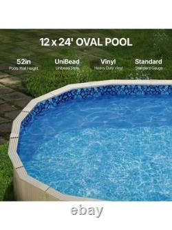 12 X 24 Ft, Oval Pool Liner 12 X 24 Ft, Oval Pool Liner