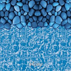12 X 24 Ft Oval Pool Liner, Unibead above Ground Pool Liners, 52In Wall Height