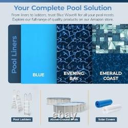 12-ft Round Overlap Pool Liner for Above-Ground Steel Wall Pools 12-FT
