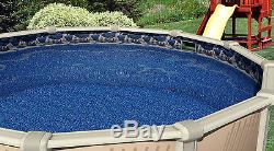 12' ft Round Overlap Waterfall Above Ground Swimming Pool Liner-25 Gauge