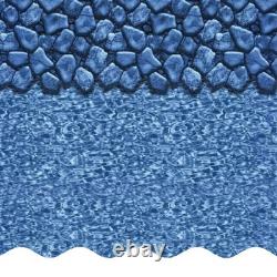 12 x 20 Oval 25 Gauge Overlap Above Ground Swimming Pool Liner Choose Pattern