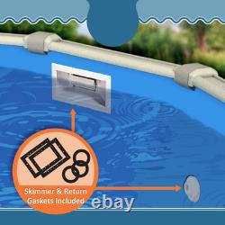 12 x 20 Oval 30 Gauge Overlap Above Ground Swimming Pool Liner Choose Pattern