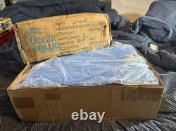 12 x 21 Ovaloverlap Above Ground Swimming Pool Liner Blue Patterned. Open Box