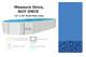 12 x 24 Oval Overlap 72 Expandable Swimming Pool Liner Choose Gauge & Pattern