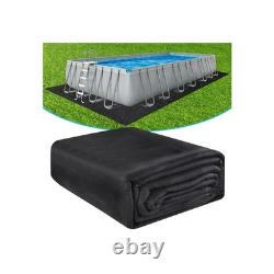 12' x 24' Rectangle Heavy Duty Pool Liner Pad Above Ground Padding Underlayment