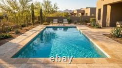 12' x 24' Rectangle in ground pool kit with 9' deep end