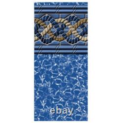 12' x 52 Round Unibead 20 Gauge Swimming Pool Liner (Choose Pattern)