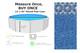 12' x 54 Round Unibead 25 Gauge Swimming Pool Liner (Choose Pattern)