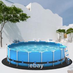 12Ft Round Heavy Duty Pool Liner Pad for Above Ground Swimming Pools, Protect