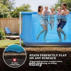 12x18 ft Oval Pool Liner Pad Heavy Duty Puncture Resistant Geotextile Mat, Cus