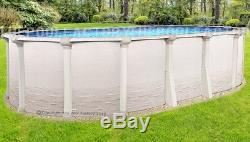 12x20 Oval 52 High Signature RTL Above Ground Swimming Pool with 25 Gauge Liner