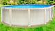 12x20x54 Oval Saltwater 8000 Above Ground Salt Swimming Pool with25 Gauge Liner