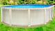 12x24x54 Oval Saltwater 8000 Above Ground Salt Swimming Pool with25 Gauge Liner