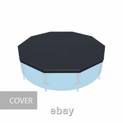 13in1 SWIMMING POOL BESTWAY 400cm x 211cm x 81cm Above Ground Square Pool +PATCH