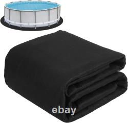 15/18/24 Feet Pad Round Above Ground Swimming Pool Liner Shield Protector Pad US