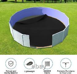 15/18/24 Feet Pad Round Above Ground Swimming Pool Liner Shield Protector Pad US