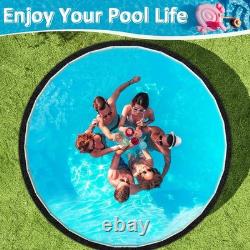 15' Black Swimming Pool Liners for Padding and Protection for Above Ground Pools