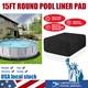 15 Ft Round Above-Ground Pool Liner Pad Prevent Punctures & Extend Liner Life
