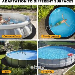 15 Ft Round Above-Ground Pool Liner Pad Prevent Punctures & Extend Liner Life