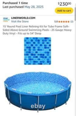 15' Liner World Replacement Pool Liner