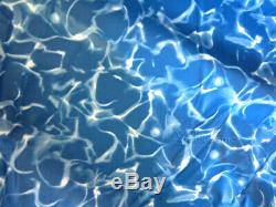 15' ROUND x 48 H BEADED ABOVE GROUND SWIMMING POOL REPLACEMENT LINER TROPICAL