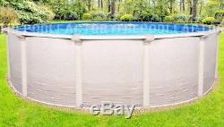 15 Round 52 High Signature RTL Above Ground Swimming Pool with 25 Gauge Liner