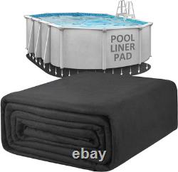 15' X 30' Oval Pool Liners for above Ground Swimming Pools, Durable Geotextile M