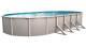 15'X30' OVAL Impressions Aboveground 52 Steel Wall Swimming Pool & 20 Ga Liner