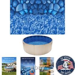 15-ft Above Ground Pool Liner Weather-Resistant Vinyl for -Round Enjoyment