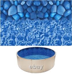 15-ft Above Ground Pool Liner Weather-Resistant Vinyl for -Round Enjoyment