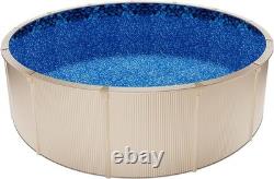 15-ft Round Above Ground Pool Liner, Overlap Pool Liners, Standard Gauge Viny