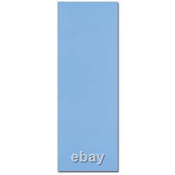 15-ft. Round Overlap Above Ground Pool Liner Solid Blue 20-Gauge