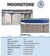15 ft x 52 in Steel Above Ground Swimming Pool Print liner Skimmer 15'x52 Pool