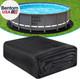 15' round Thicker Heavy Duty Pool Liner Pad for above Ground Pool, Pool Padding