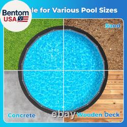 15' round Thicker Heavy Duty Pool Liner Pad for above Ground Pool, Pool Padding