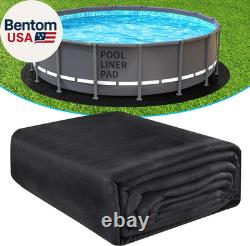 15' round Thicker Heavy Duty Pool Liner Pad for above Ground Pool, Pool Padding
