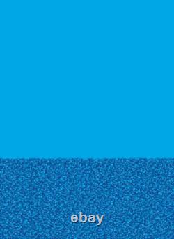 15' x 30' Oval 48/52 Pebble Bottom/ Blue Wall Overlap Pool Liner 20 ga