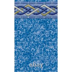 15' x 30' Oval Brighton Prism 52 Uni-Bead Above Ground Pool Liner 20 ga