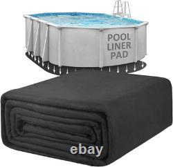 15' x 30' Oval Pool Liners for Above Ground Swimming Pools, Durable Geotextile